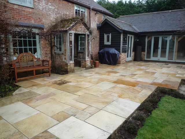 Patio Cleaning After Clean